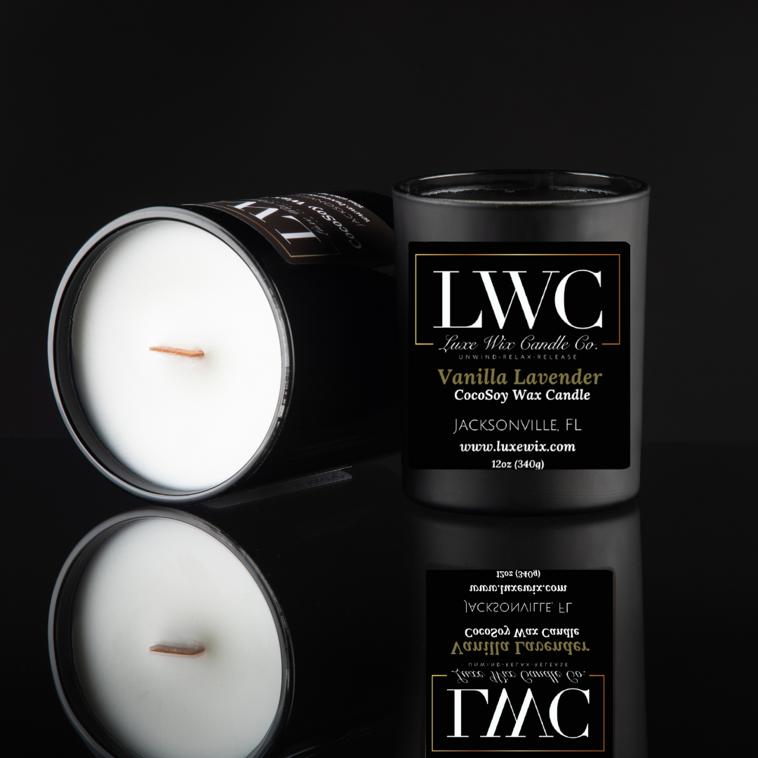 Vanilla Lavender Candle - 12oz