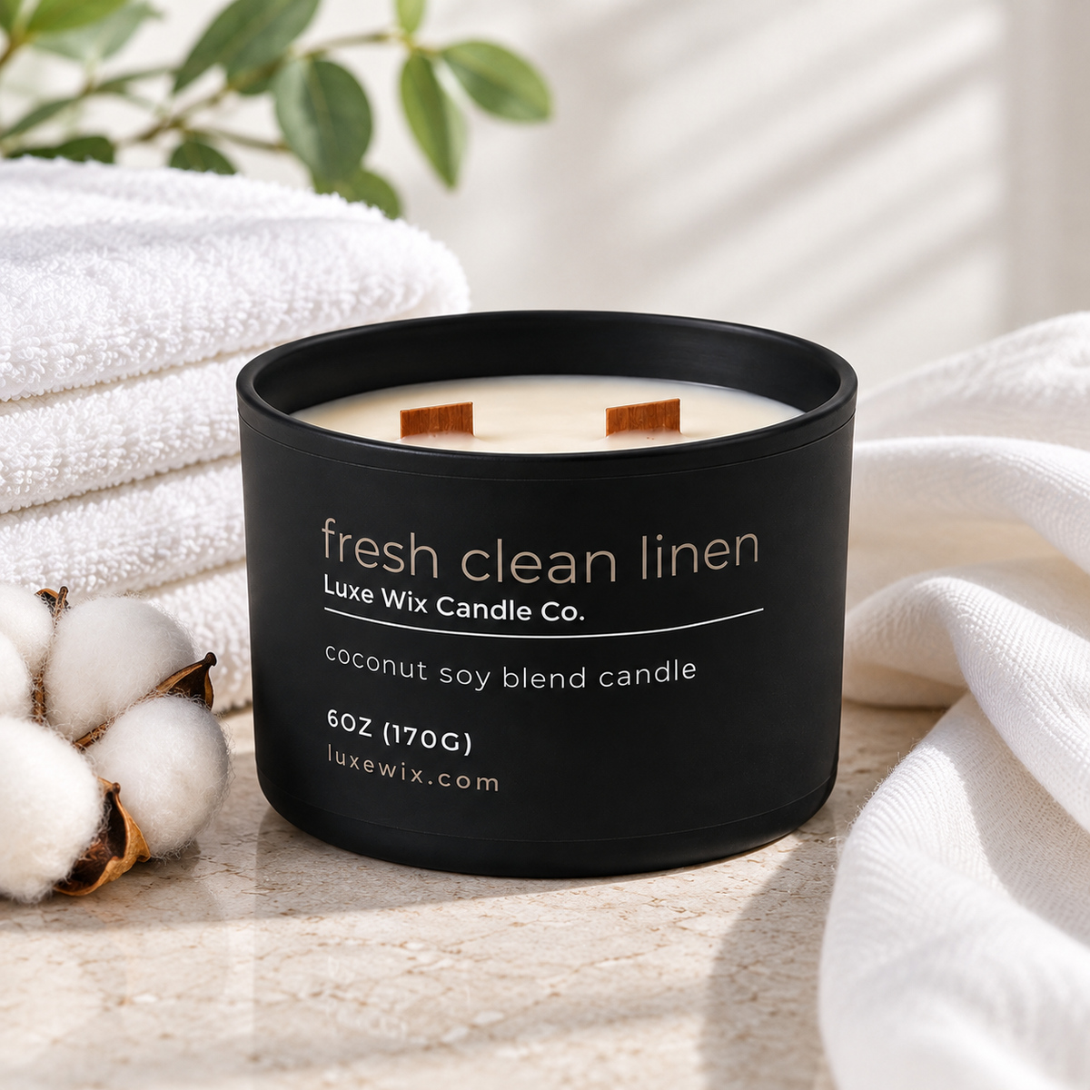 Fresh Clean Linen Candle