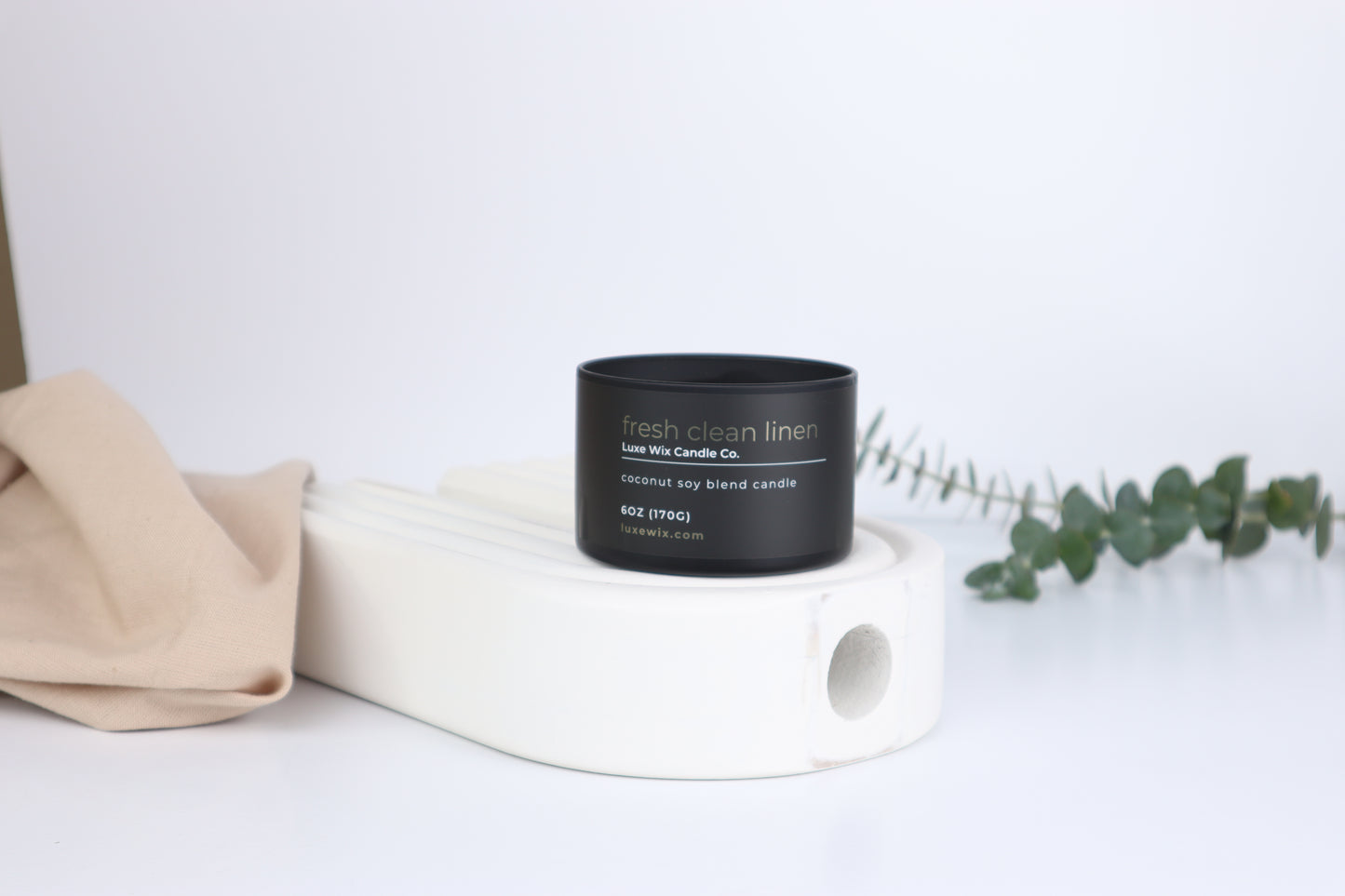 Fresh Clean Linen – 6oz Candle