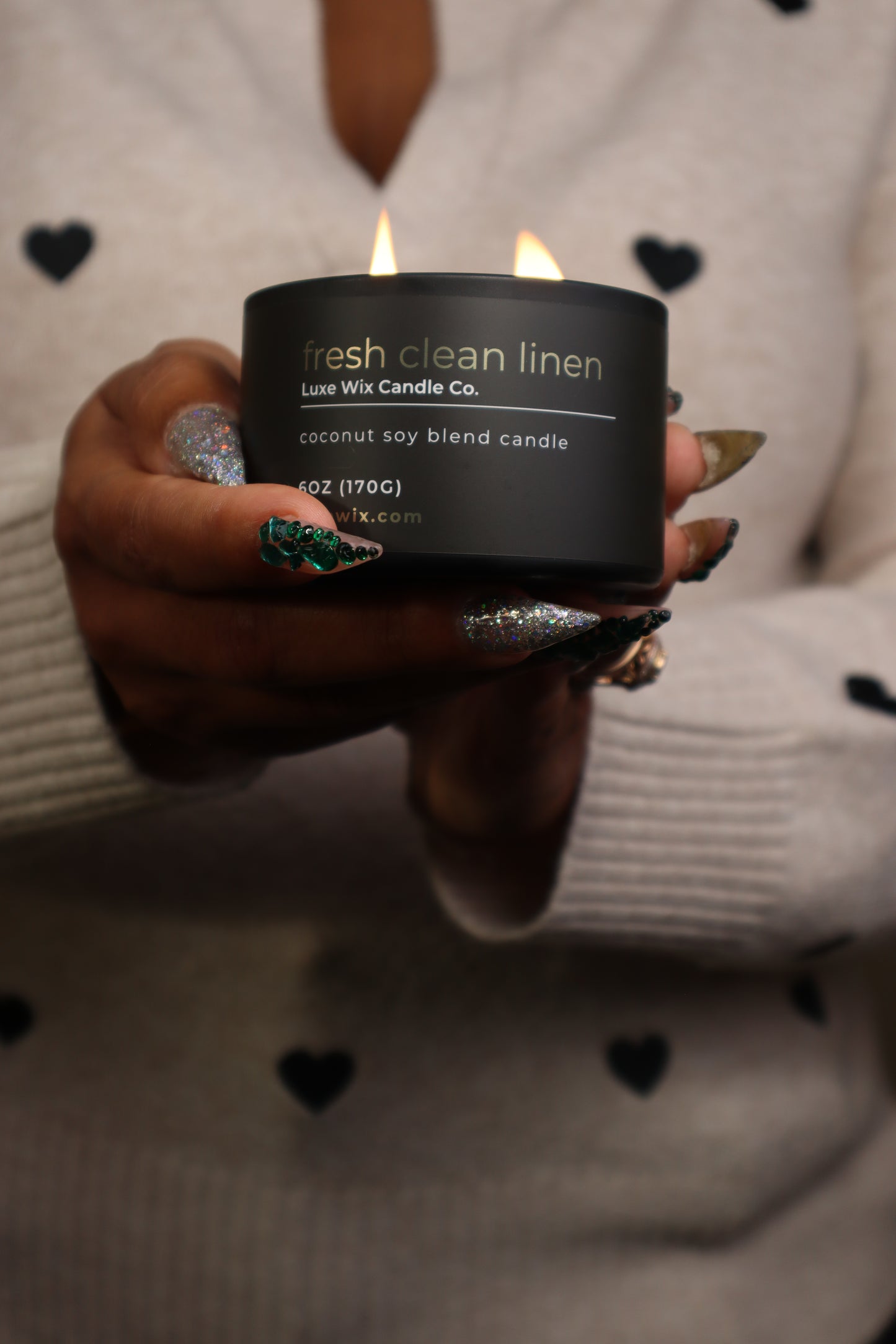 Fresh Clean Linen – 6oz Candle