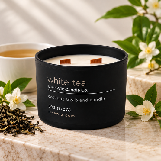 White Tea Candle